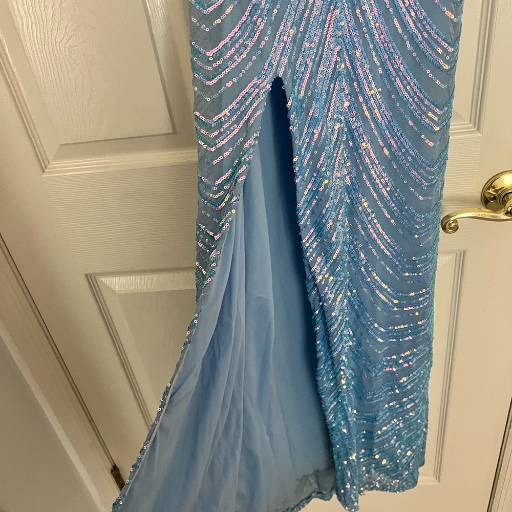 Blue Windsor Prom Dress